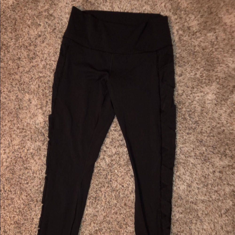Lulu lemon black leggings size 10